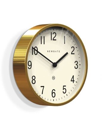 Wall clock - Classic & Modern - Brass - Master Edwards - Newgate 2