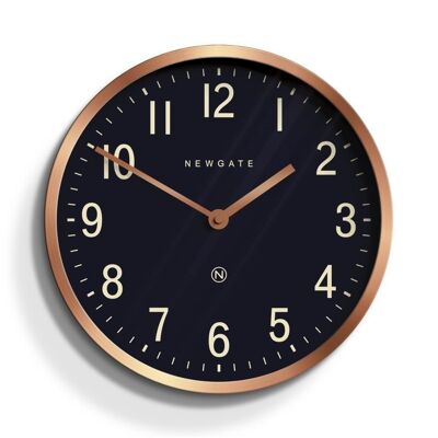 Wall clock - Classic & Modern - Copper and Black - Master Edwards - Newgate
