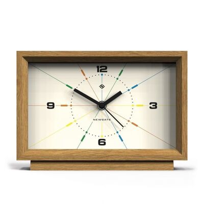 Oak Wood Clock - Classic & Retro - Hollywood Hills - Newgate