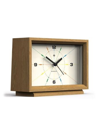 Horloge en bois de Chêne - Classique & Rétro - Hollywood Hills - Newgate 2