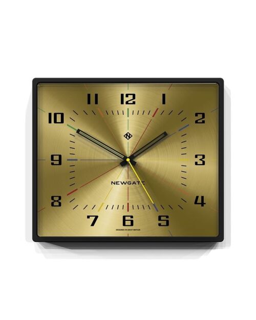 Horloge murale - Classique & Moderne - Noir - Box Office - Newgate