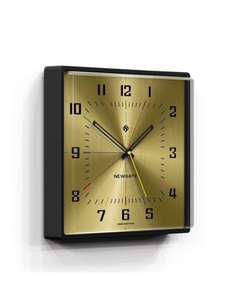 Horloge murale - Classique & Moderne - Noir - Box Office - Newgate 2