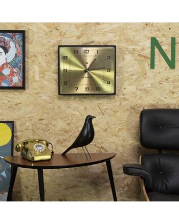 Horloge murale - Classique & Moderne - Noir - Box Office - Newgate 3