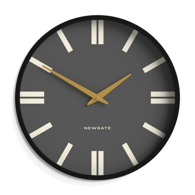 Reloj de pared - Clásico y Moderno - Negro - Universal - Newgate
