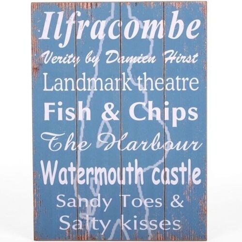 Ilfracombe Wall Sign