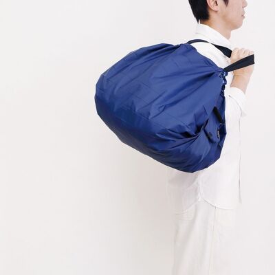 Shupatto compact foldable shopping bag size L - Night (Yoru)