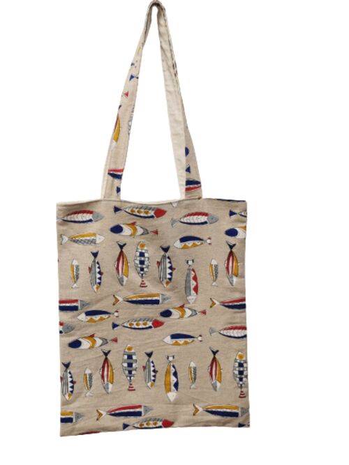 Tote Bag "Sardines Linen"