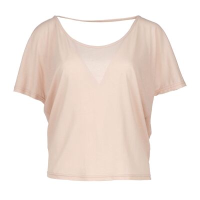 Dusty Pink Drape Back Top