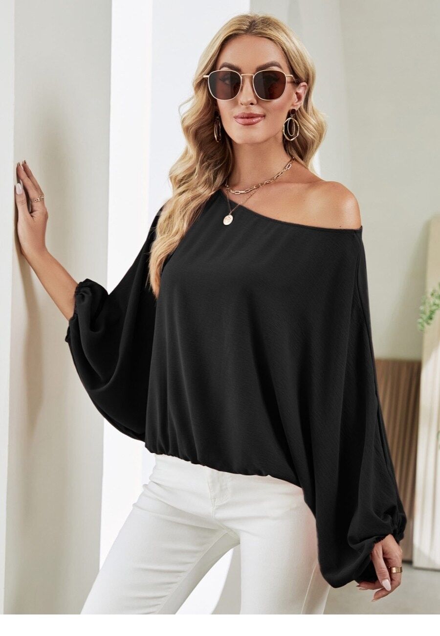 Off the shoulder deals dolman sweater