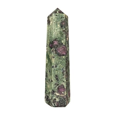 Obeliskturm, 8-10cm, Rubinfuchsit