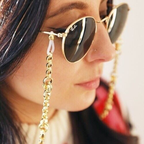 Chunky Loop Glasses Chain in Gold