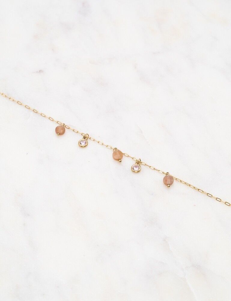 Bracciale Edelina - Agata Rosa