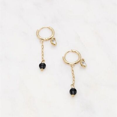 Boucles Edelina - Onyx