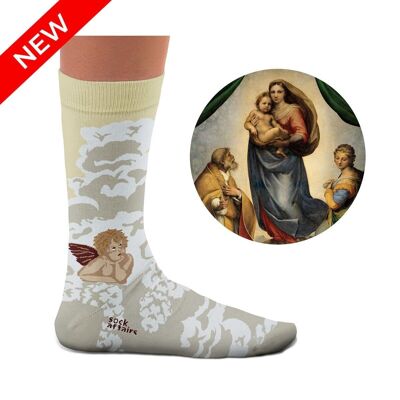 Sistine Madonna Socks