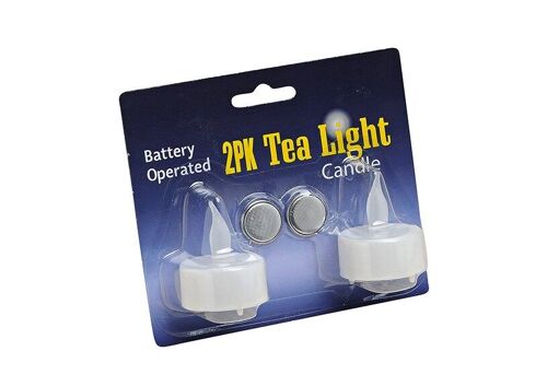 LED-Teelicht-Set 2-teilig, B4 x H5 cm