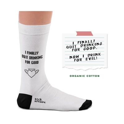 I Finally Quit Drinking Socks