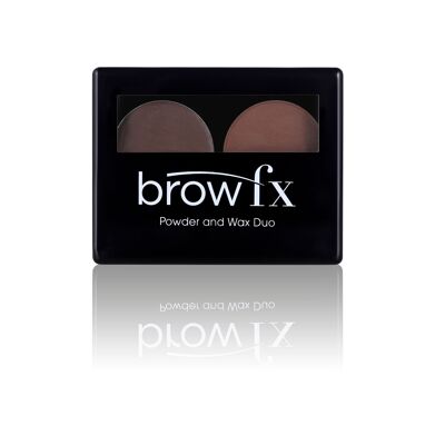 Brow Powder & Wax Duo - Poudre & cire sourcils - Châtain clair