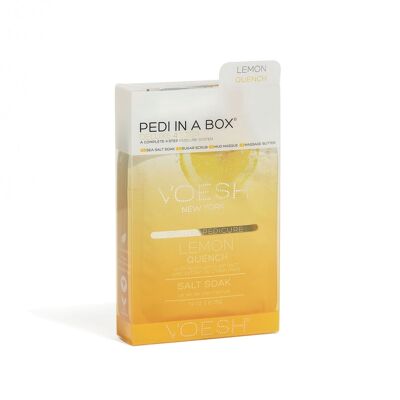 Soin des pieds Pedi in a box - Citron dynamisant