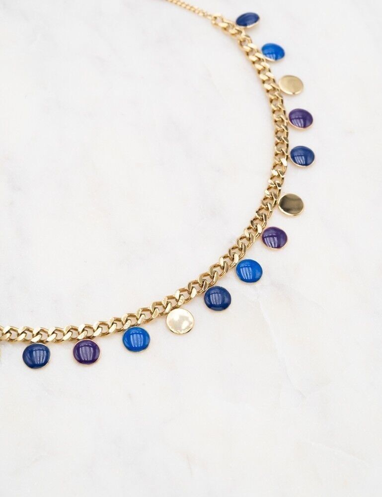 Collana Cassiodora - Oro blu