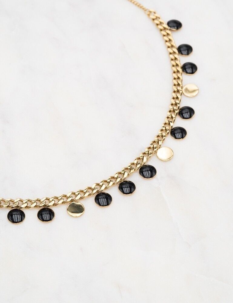 Cassiodora-Halskette - Schwarzes Gold