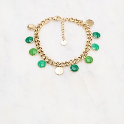 Bracelet Cassiodora - Doré vert