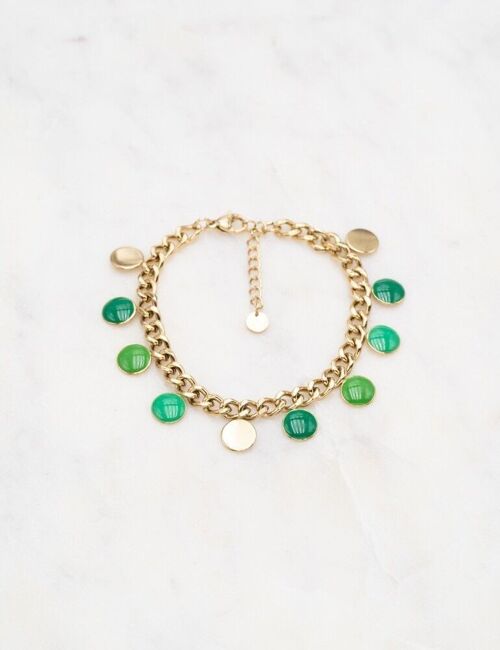Bracelet Cassiodora - Doré vert