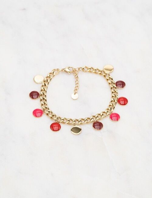 Bracelet Cassiodora - Doré rouge