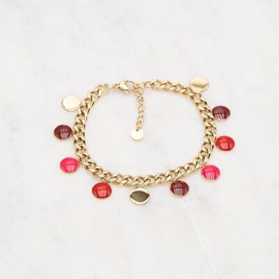 Cassiodora bracelet - Red gold