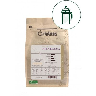 Café raro orgánico - Nicaragua - Émbolo 250g