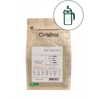 Organic rare coffee - Nicaragua - Plunger 250g