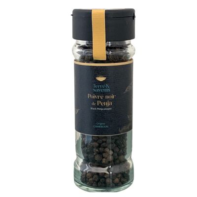 Poivre noir BIO en grain pot 30g - Spices - DELICATESSEN