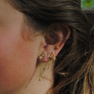 Luna Lunera Earrings - Pair