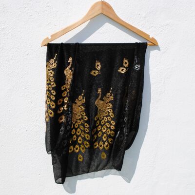 Black Royal Scarf