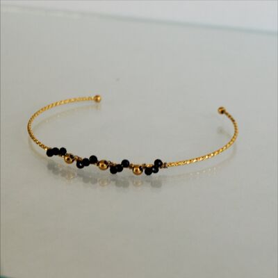 Black stone bracelet