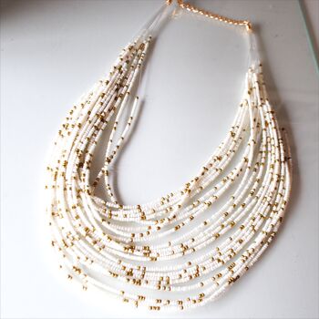 Collier Guayaquil blanc 2