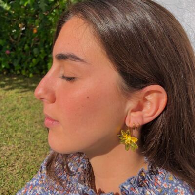 Water Lily Earrings