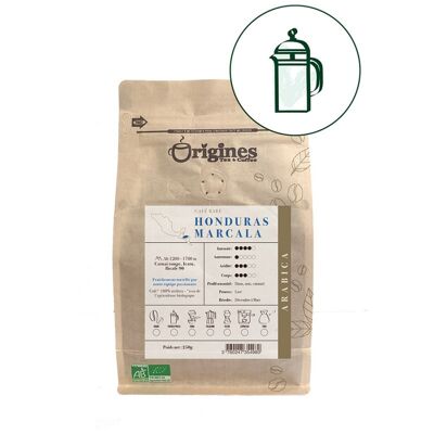 Café raro orgánico - Honduras Marcala - Pistón 250g