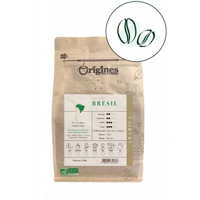 Café raro orgánico - Brasil - Granos 250g