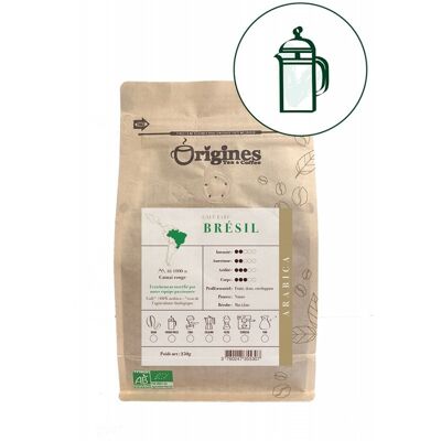 Café raro orgánico - Brasil - Pistón 250g