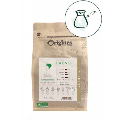 Seltener Bio-Kaffee - Brasilien - Türkisch 250g