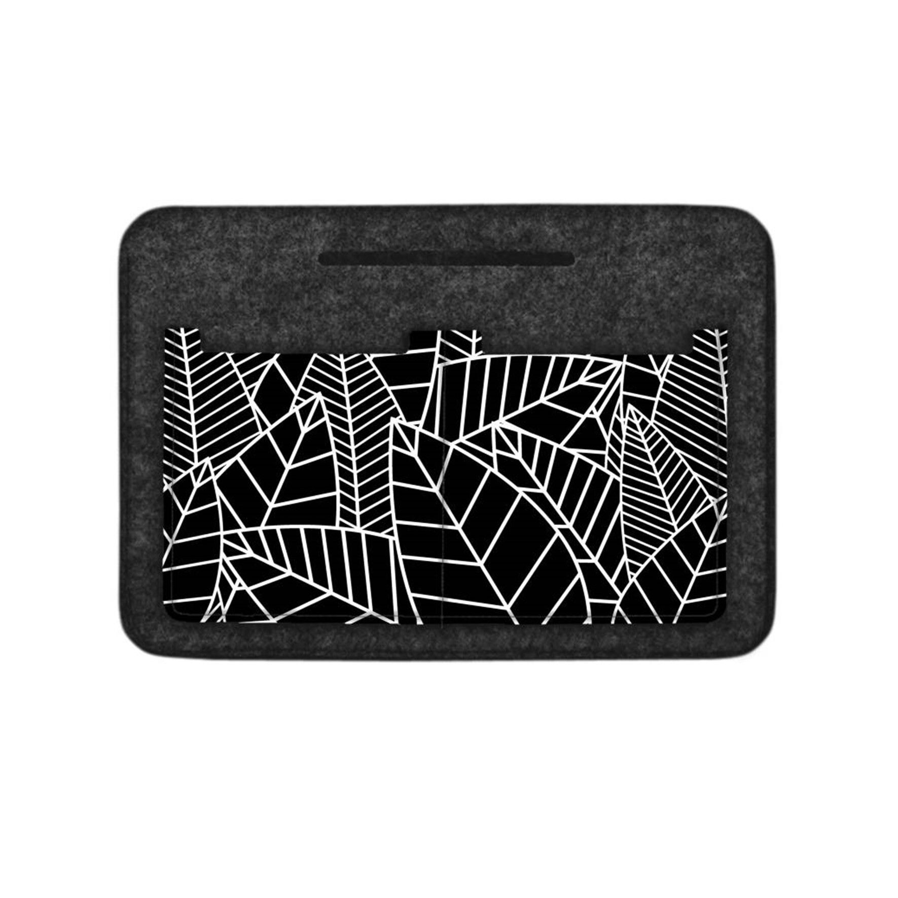 Organizer Laurel In Feltro Antracite Per Borsa Bertoni