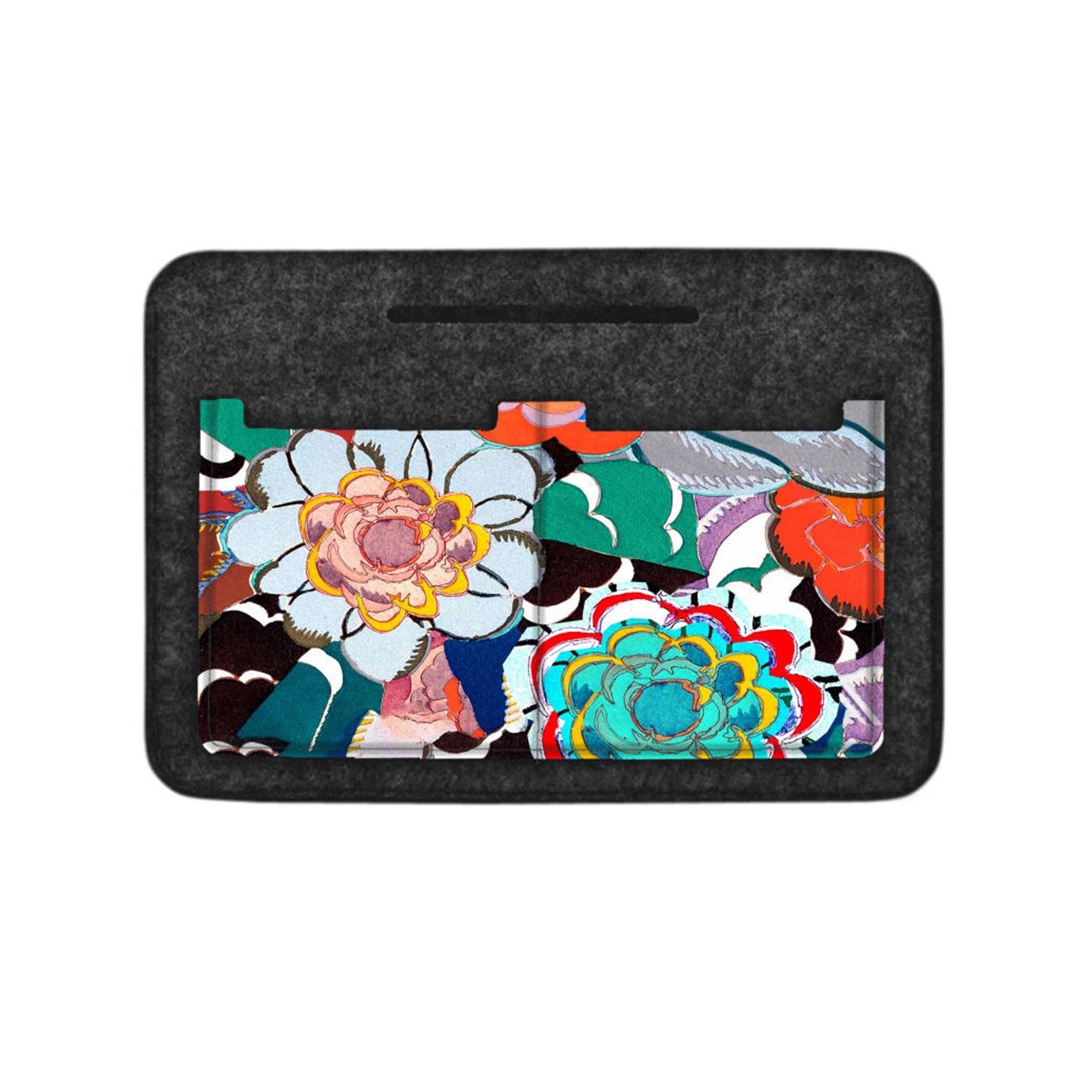 Organizador Campari En Feltro Antracita Per Borsa Bertoni