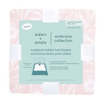 couverture lestée aden + anais™ embrasse pour lit de tout-petit 3