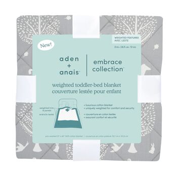 couverture lestée aden + anais™ embrasse pour lit de tout-petit 4