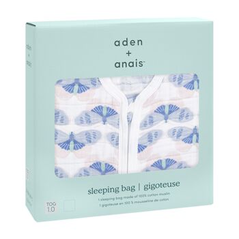 aden + anais™ sac de couchage léger 1.0 TOG mousseline de coton déco 2