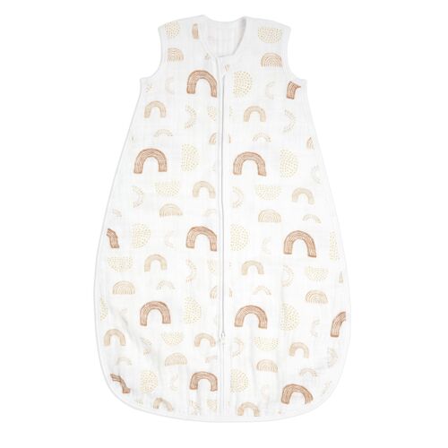 aden + anais™ light sleeping bag 1.0 TOG cotton muslin keep rising-oh happy day