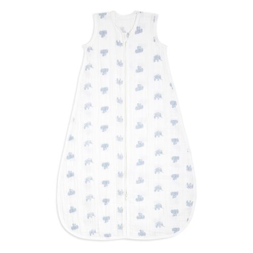 aden + anais™ light sleeping bag 1.0 TOG organic cotton muslin animal kingdom