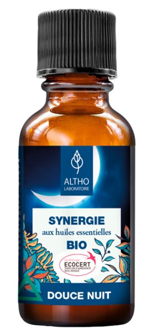 Synergie douce nuit bio, 30 mL