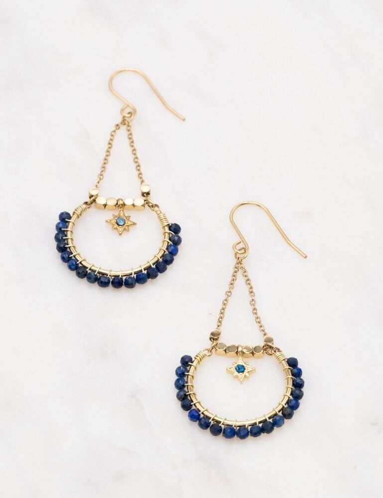 Orecchini Noelia - Lapislazzuli