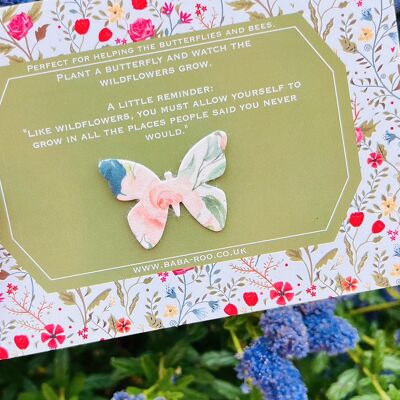 Wildflower Butterfly Seed Paper